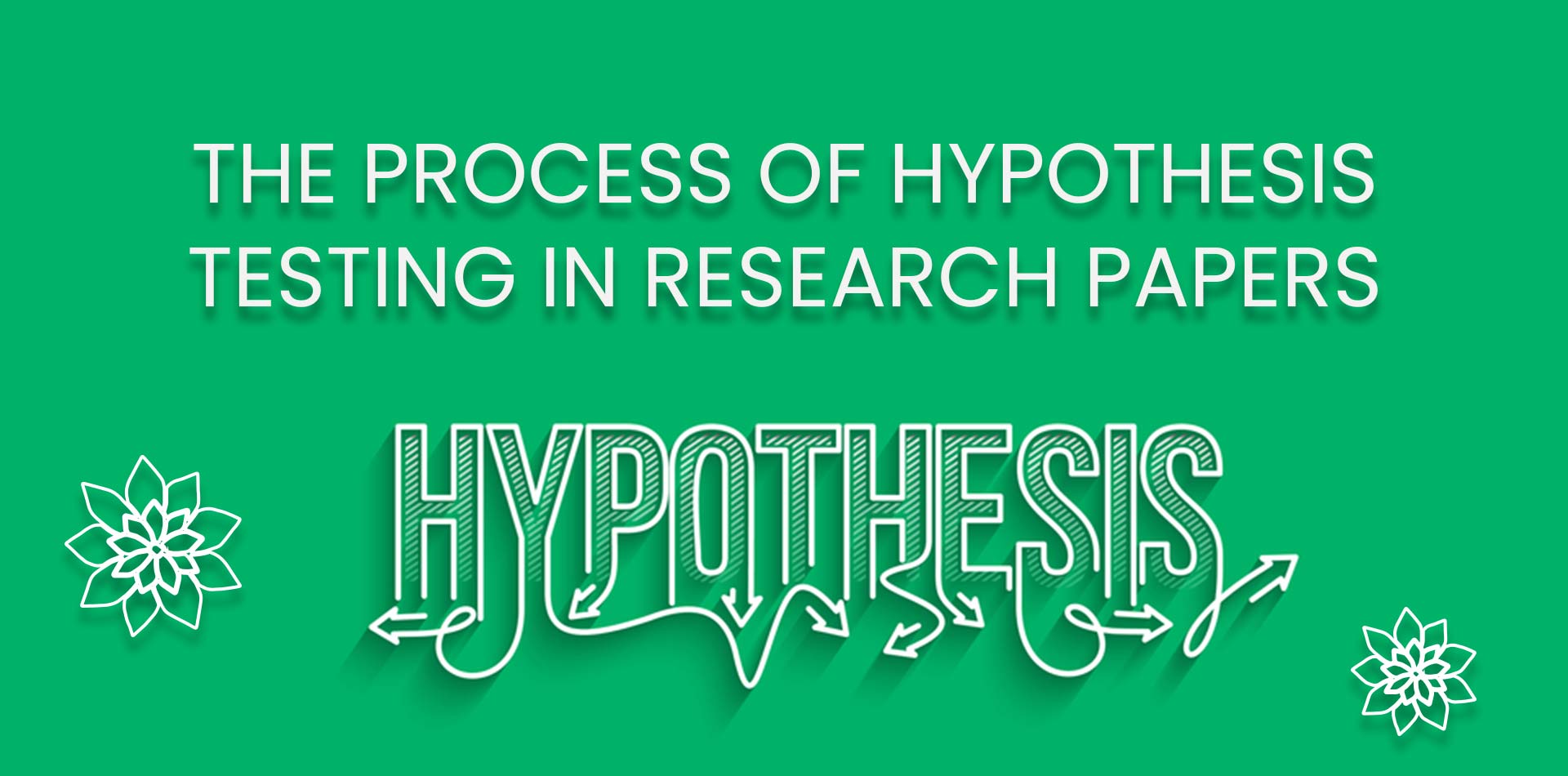 Process of hypothesis testing in research papers